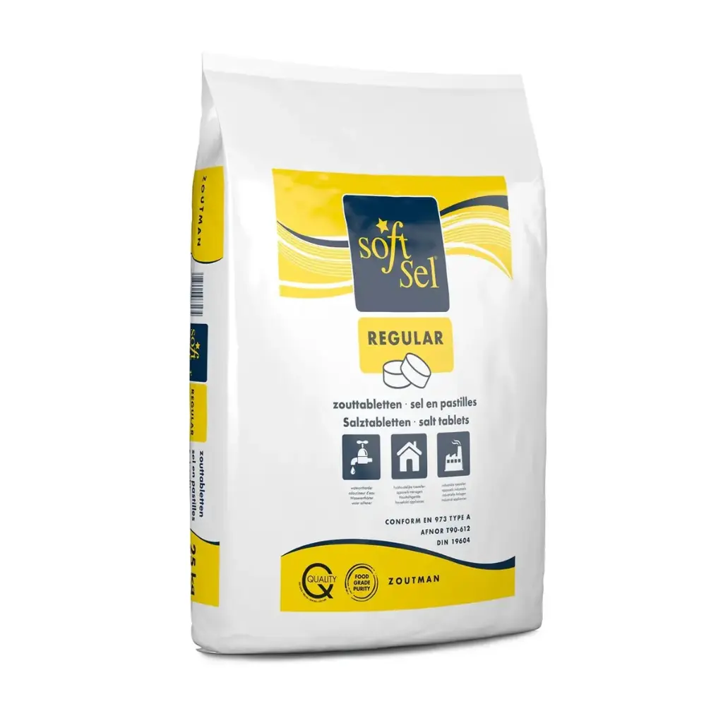 Soft Sel Regular 25KG - Salt Tablets for water softener