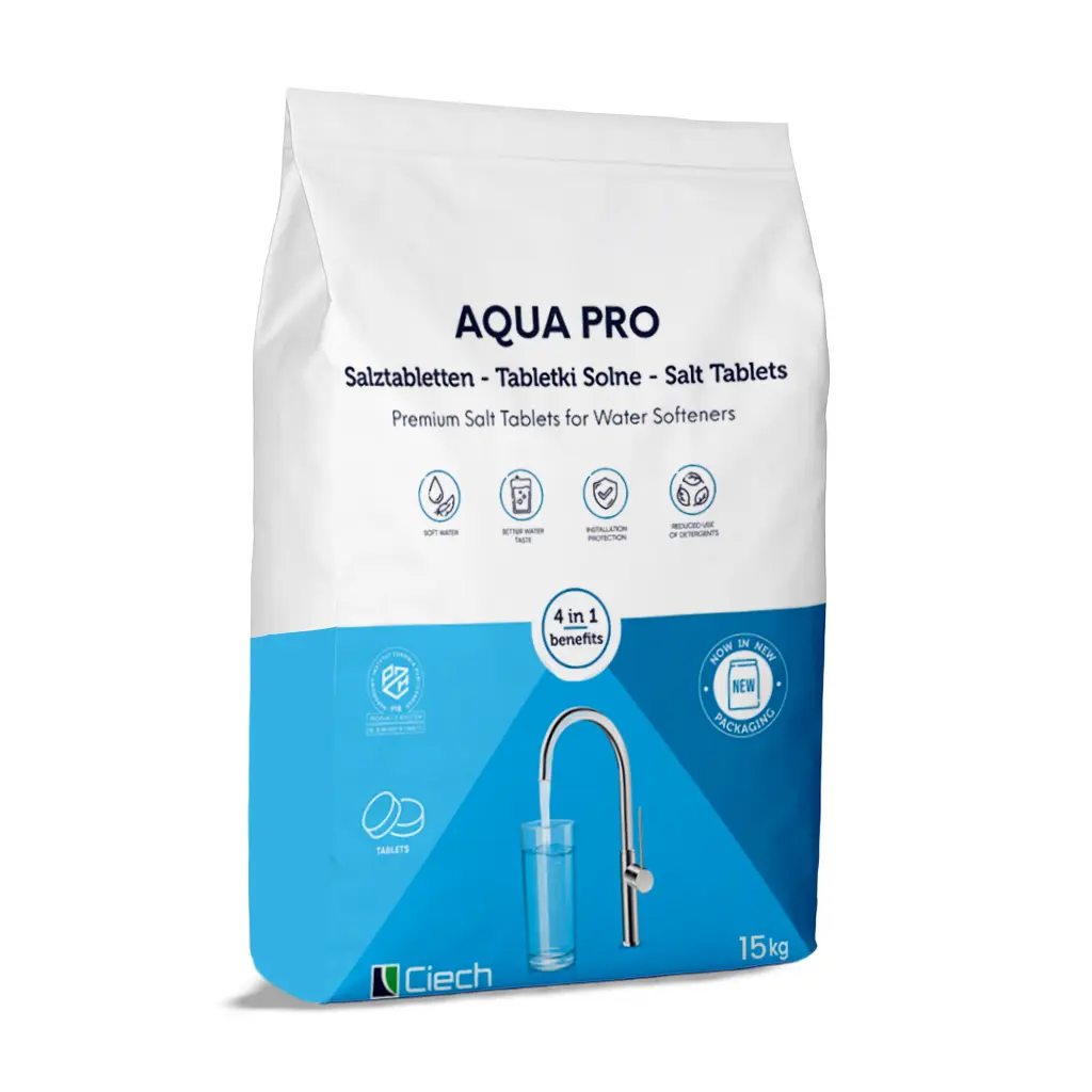Aqua Pro 15 kg Pastilles de Sel – Pastilles de Sel pour Adoucisseur