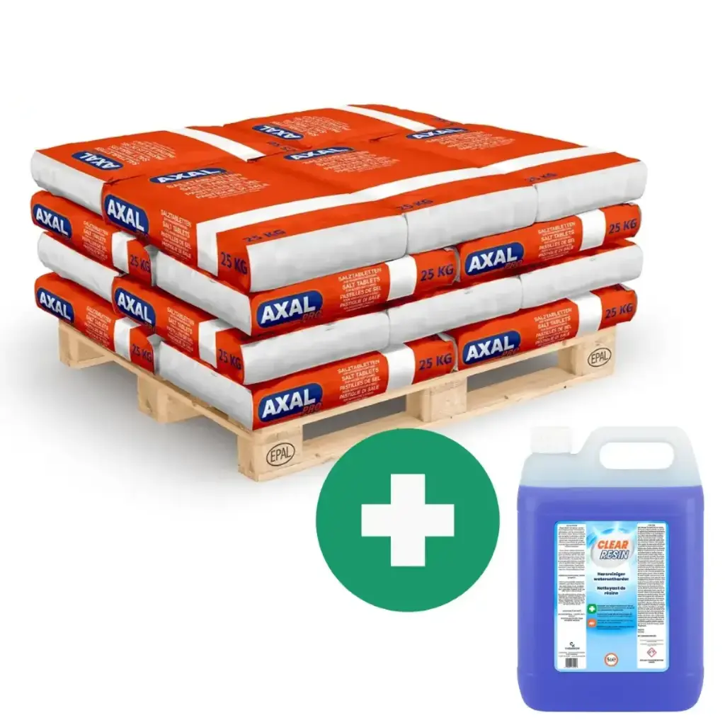 Combo 20x AXAL PRO 25Kg + 5L Nettoyant Résine