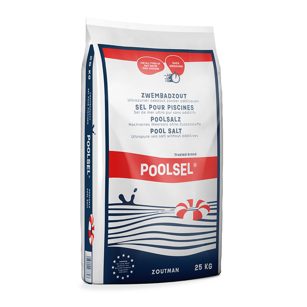 Sel Pour Piscine Granulé 25KG - Poolsel