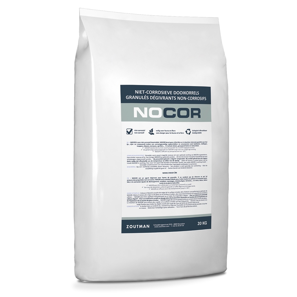 Granulés Déneigement Non-Corrosifs 20KG - NOCOR