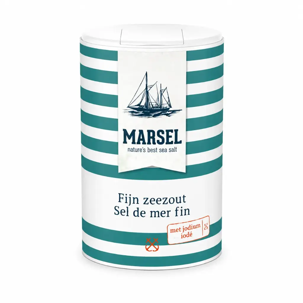 MARSEL® Sel Fin 500gr - Sel De Mer Alimentaire 