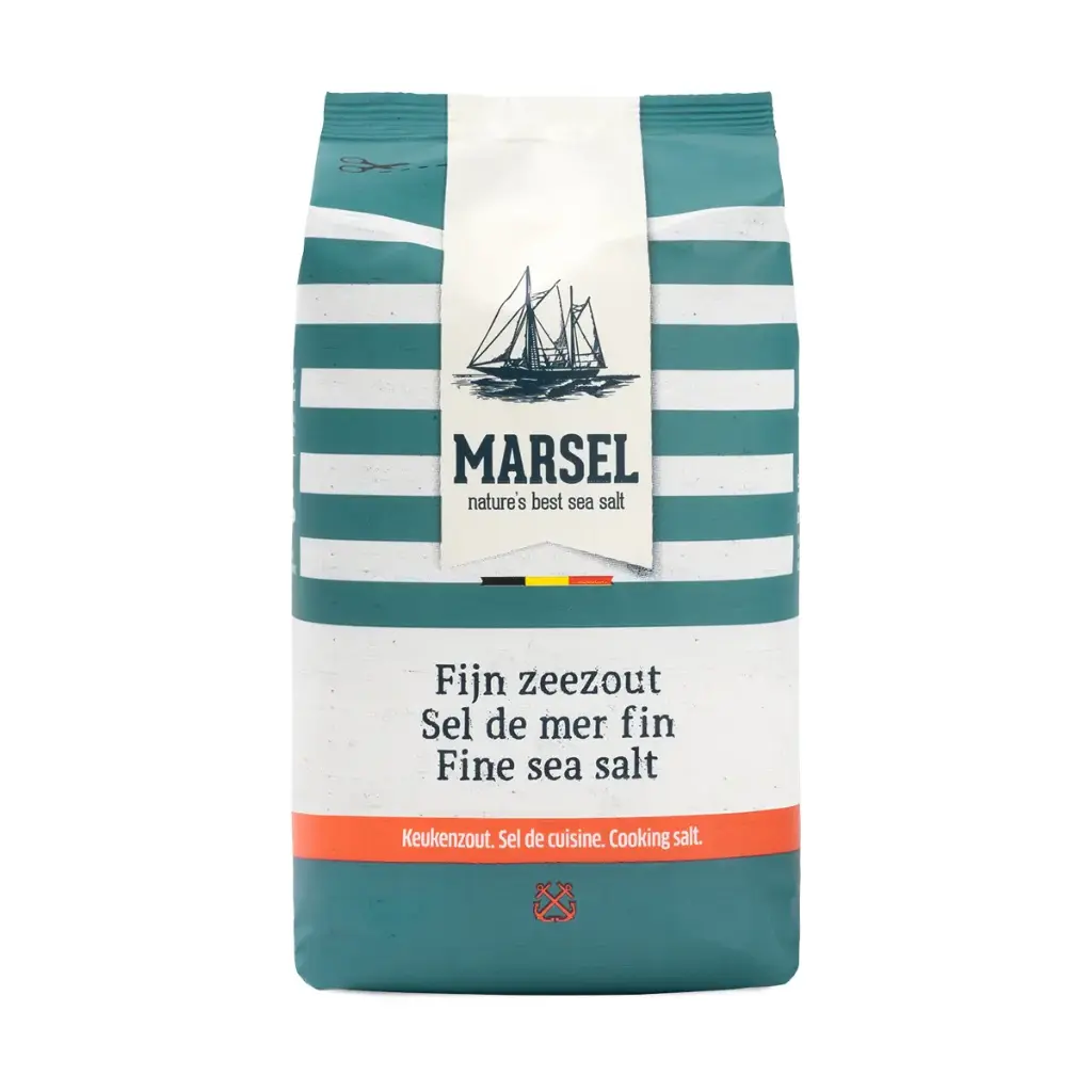 MARSEL® Sel De Mer Fin 1KG - Sel Alimentaire