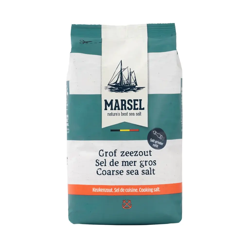 MARSEL® Sel De Mer Gros 1KG - Sel Alimentaire 