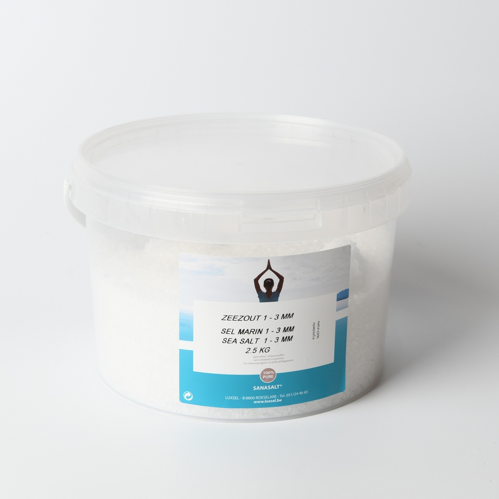 Sel De Bain 1-3 mm Seau - SANASALT