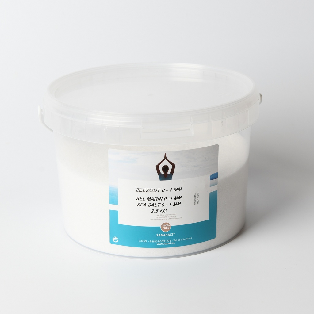 Scrub De Sel 0-1mm - SANASALT Seau