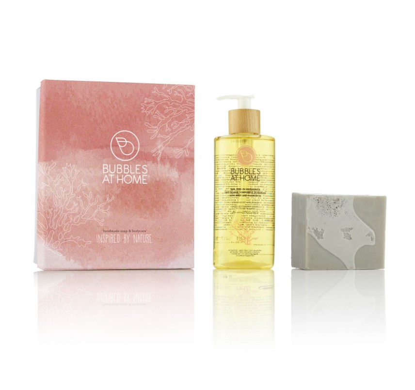 Savon de Mer Morte 200gr & Huile 500ml - BODDI Paquet