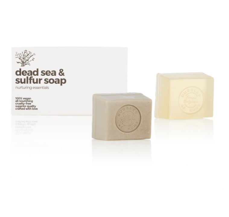 Package Boddi Dead Sea Soap 200g & Sulfer Anti-Acne Soap 200g